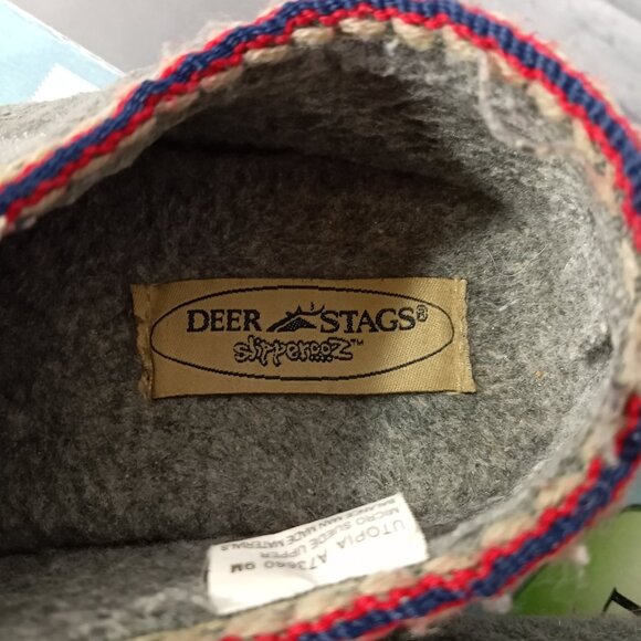 Deerstags Slipperooz Velcro Strap Size 9 - Picture 3 of 9